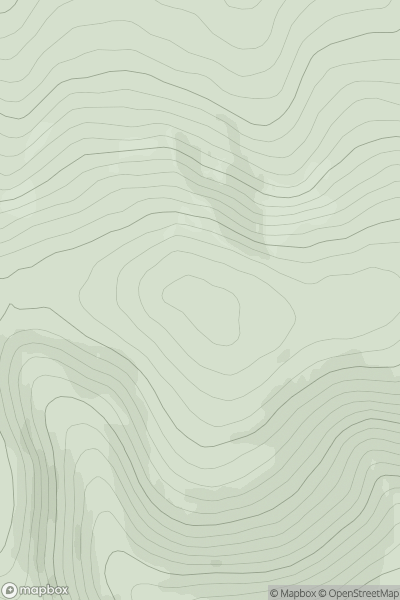 Thumbnail image for Glengaber Hill [The River Tweed to the English Border] showing contour plot for surrounding peak